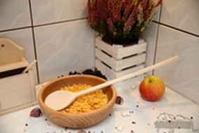 Drewniana łyżka szwedzka duża 40cm - Drewpart - F.P.H.U Drewpart Szerzyny