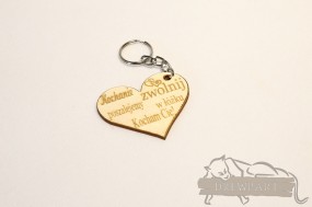 Breloki ze sklejki z grawerem - F.P.H.U drewpart Szerzyny