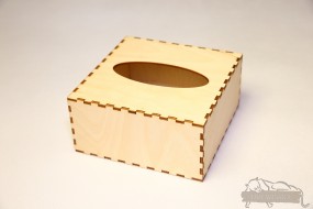 Pudełko na chusteczki - F.P.H.U drewpart Szerzyny