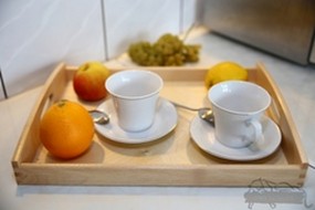 Taca kelnerska na szklanki mała - 2 kolory - F.P.H.U drewpart Szerzyny