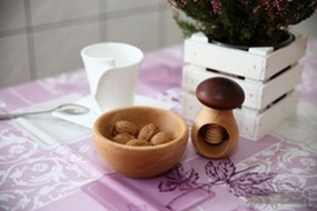 Miska drewniana mała - F.P.H.U drewpart Szerzyny