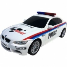 BMW M3 Policja 1:18 - Emix24.pl - zabawki, meble ogrodowe, baseny, elektronika, pojazdy akumulatorowe Będzin
