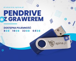 Pendrive z grawerem - Agencja Reklamowa Spina - Gadżety Reklamowe, Grawer Laserem, Banery Reklamowe Toruń