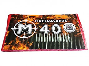 FIRECRACKERS M40 - Hurtownia fajerwerków P.P.H.U. SZAFRAN Elbląg