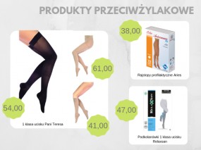 Produkty przeciwżylakowe - Ortomed Piotr Tarnowicz Kąty Wrocławskie