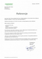 Referencja od firmy Agromarket Adam Dyska