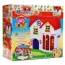 Emix24.pl - zabawki, meble ogrodowe, baseny, elektronika, pojazdy akumulatorowe - Rozkładany domek dla lalek - czerwień Będzin