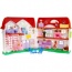Rozkładany domek dla lalek - czerwień - Emix24.pl - zabawki, meble ogrodowe, baseny, elektronika, pojazdy akumulatorowe Będzin