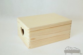 Drewniane pudełko 30cm x 25cm - F.P.H.U drewpart Szerzyny