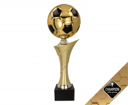 Puchar złoty metalowy - piłka nożna - Champion Trofea Sportowe Gliwice