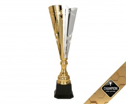 Puchar metalowy złoto srebrny - Champion Trofea Sportowe Gliwice