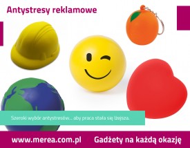 Antystresy reklamowe z logo - Merea Agencja Reklamowa Wrocław