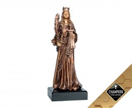 Figurka odlewana Św. Barbara patronka górników - Champion Trofea Sportowe Gliwice