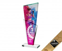 Trofeum szklane - Champion Trofea Sportowe Gliwice
