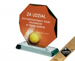 Trofeum szklane - Champion Trofea Sportowe Gliwice