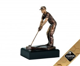 Figurka odlewana GOLFISTA - Champion Trofea Sportowe Gliwice