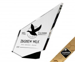 Trofeum szklane PRESTIGE - Champion Trofea Sportowe Gliwice