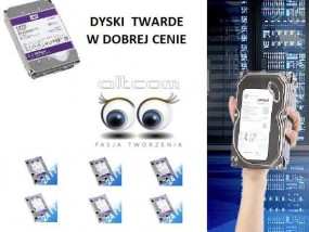 Dyski WD & SEGATE do pracy w trybie 7/24 CCTV - Altcom Bartosz Polak Wyszków