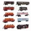 Kolejki Kolejka - zestaw 9 wagonów - Będzin Emix24.pl - zabawki, meble ogrodowe, baseny, elektronika, pojazdy akumulatorowe
