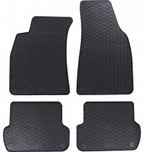 Dywaniki gumowe czarne Audi A4 B6 - Caro - Dywaniki Samochodowe Rzeszów