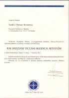 Referencja od firmy Krakowski Komitet Zwalczania Raka