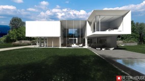 projektowanie nowoczesnych domów - Beton House Seweryn Nogalski Katowice