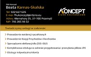 Usługi księgowo-kadrowe - F.H.U. Koncept Beata Karnas-Skalska Biuro Rachunkowe Przemyśl