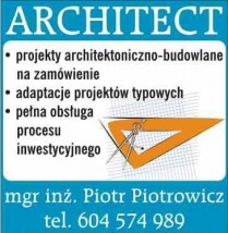 Projekty budowlane - Architect - Projekty Budowlane, Adaptacje, Nadzór Chojnice