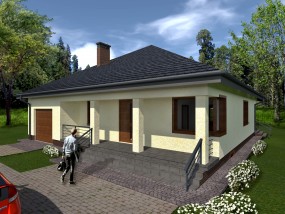 Rozbudowa domu - Biuro Projektowe mgr inż. Łukasz Rudzki Krasnystaw