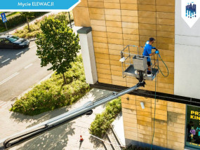Mycie elewacji - PANDA MYCIE - Mycie Elewacji, Kostki, Dachów, Piaskowca Warszawa