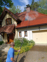 Mycie dachów - PANDA MYCIE - Mycie Elewacji, Kostki, Dachów, Piaskowca Warszawa