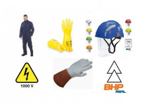 Zestaw ochronny dla elektromontera do PPN 1kV H-5 - REAL BHP - Artykuły BHP i Sprzęt Elektroizolacyjny Warszawa