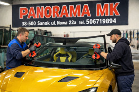 auto szyby - wymiana szyb samochodowych - Auto szyby Sanok i montaż haków Panorama Marcin Kopiec Sanok