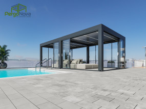 Sprzedaż i montaż pergoli tarasowych, zadaszeń, ogrodów zimowych - PERGONOVA Sp. z o.o. Unisław