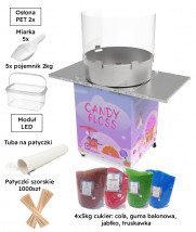 Maszyna do waty cukrowej szafka z zestawem startowym - dowaty.pl Kraków