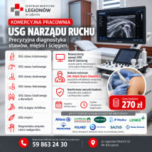 USG narządu ruchu - Centrum Medyczne  LEGIONÓW  - NZOZ  Stary Browar  Lębork