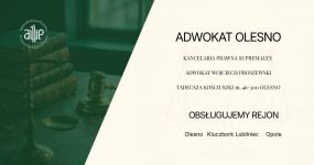 Adwokat Olesno - Kancelaria Prawna SupremaLex adwokat Wojciech Proszewski Olesno