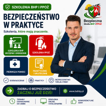 Szkolenia BHP PPOŻ Pierwsza Pomoc - Bezpieczna Strefa BHP i PPOŻ Sadowa