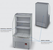 regał chłodniczy - PPHU KUBASC Grażyna i Marek Kubaccy Łódź