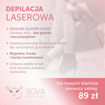 depilacja laserowa - SOVA centrum piękna Kielce