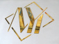 Mińsk Mazowiecki Logo wycinane z lustrzanego pleksiglasu złotego gr. 3 mm - Agencja Reklamowa ARek