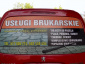 Naklejka One Way Vision na szyby w samochodzie firmowym - Agencja Reklamowa ARek Mińsk Mazowiecki