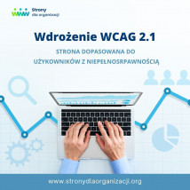 Wdrożenie WCAG - Stronydlaorganizacji.org Kraków