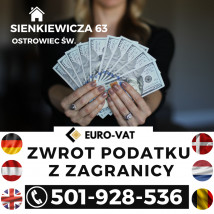 zwrot podatku z zagranicy - EURO-VAT Ostrowiec Św. Ostrowiec Świętokrzyski