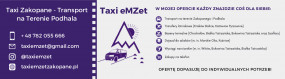 Taxi Transfer - Taxi Zakopane - Transport na Terenie Podhala   Taxi eMZet Zakopane