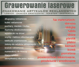 grawerowanie laserem, grawer mechaniczny, grawerton kolor - Centrum Badtke Autoryzowany Licencjonowany Klucz Serwis Inowrocław