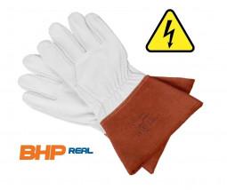 Rękawice ochronne skórzane do PPN zakładane na elektroizolacyjne - REAL BHP - Artykuły BHP i Sprzęt Elektroizolacyjny Warszawa