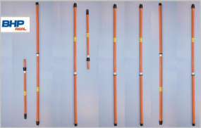 Uniwersalne drążki izolacyjne UDI-B na napięcie 1kV- 400 kV Sprzęt elektroizolacyjny bhp - Warszawa REAL BHP - Artykuły BHP i Sprzęt Elektroizolacyjny