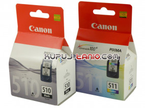 Tusze do Canon PG-510 CL-511 - KUPUJ-TANIO.COM Tusze i Tonery do Drukarek Otrębusy