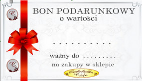 BON PODARUNKOWY - Kawiarnia i sklep Czekoladka Cafe Katowice